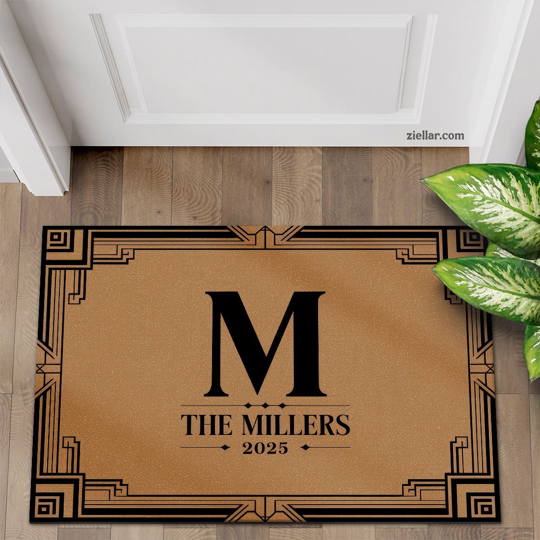 Unique Personalized Doormat, Add Your Own Text for Custom Home Entryway