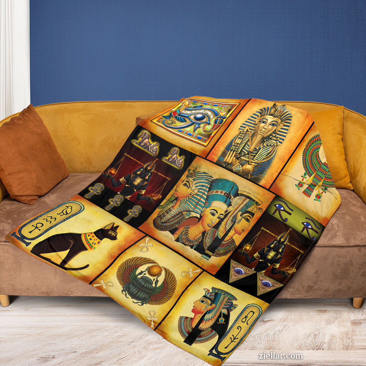 To My Daughter-In-Law Quilt Blanket, Fleece Blanket Gift with Tree of Life, Custome Name Option