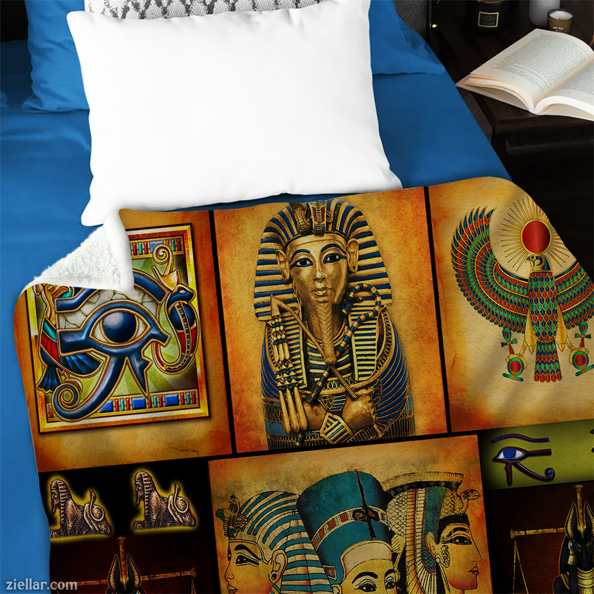 To My Daughter-In-Law Quilt Blanket, Fleece Blanket Gift with Tree of Life, Custome Name Option