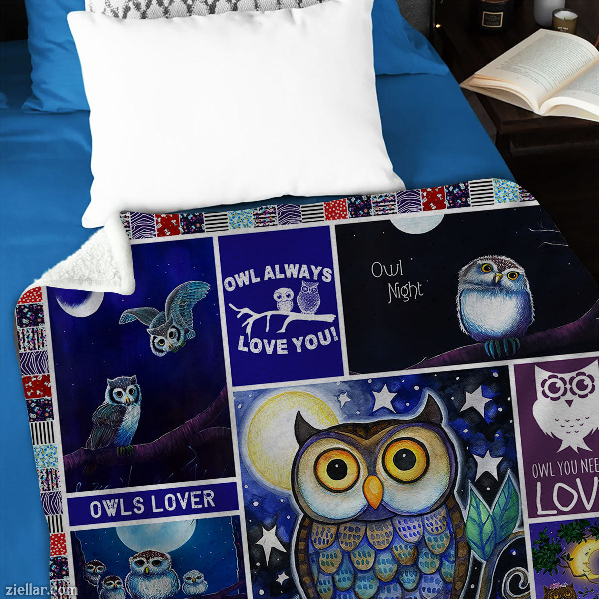 Books and Dragons Quilt Blanket, Fleece Blanket Gift for Fantasy Book Lovers and Women