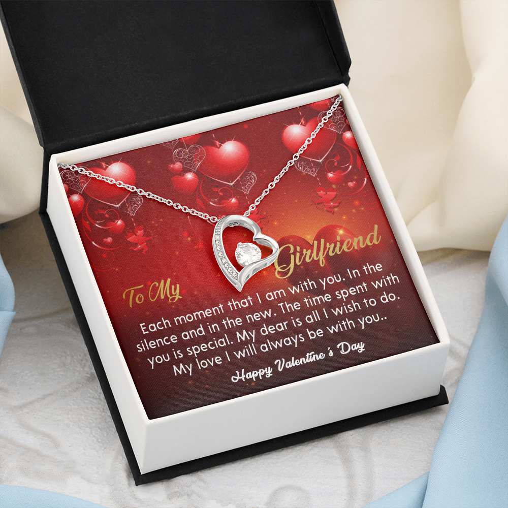 211C Necklace To my Girlfriend, Valentine Gift for Women, Happy Valentine's Day Gift