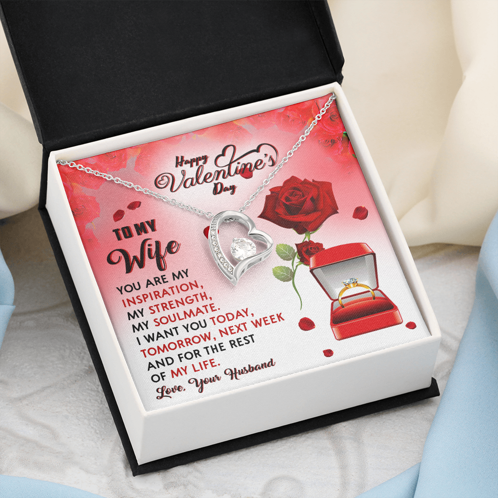 209C To my Wife Gift from Husband, I LOVE YOU Forever & Always, Valentine's Day Gift