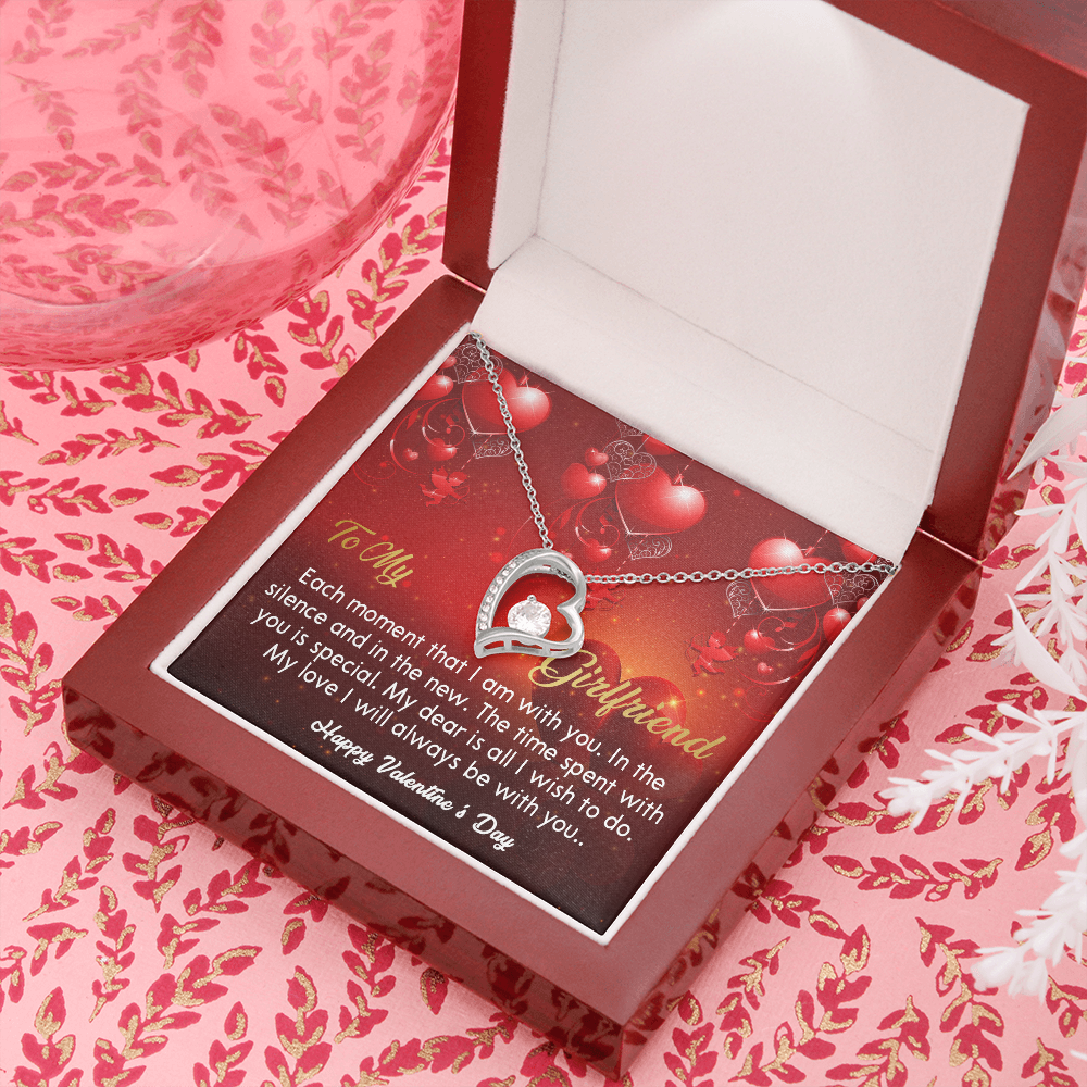 211C Necklace To my Girlfriend, Valentine Gift for Women, Happy Valentine's Day Gift