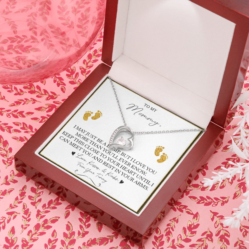 136C Necklace To My Mommy, Gift for New Mom, Perfect Necklace Gift for Wife, Women
