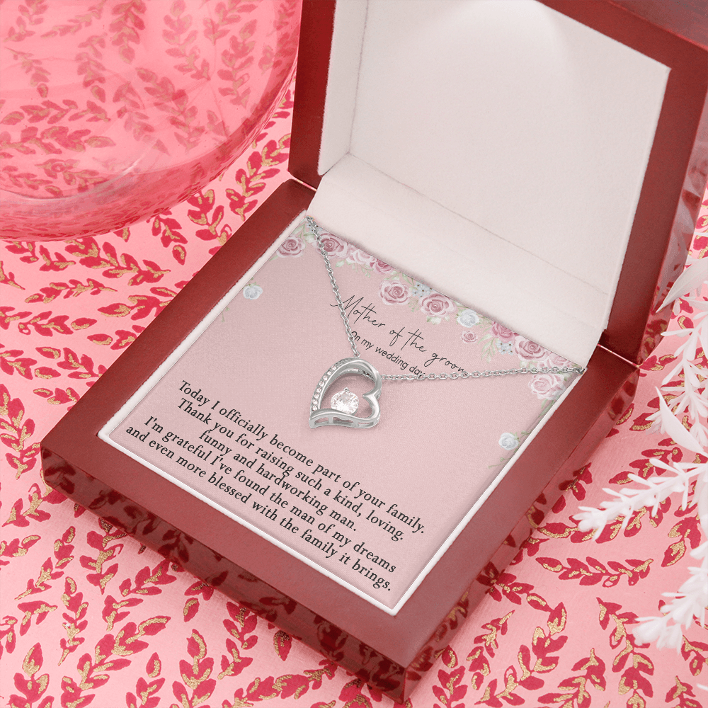 172C Gifts Necklace Love Knot To Mom On My Wedding Day From Son On Wedding Day