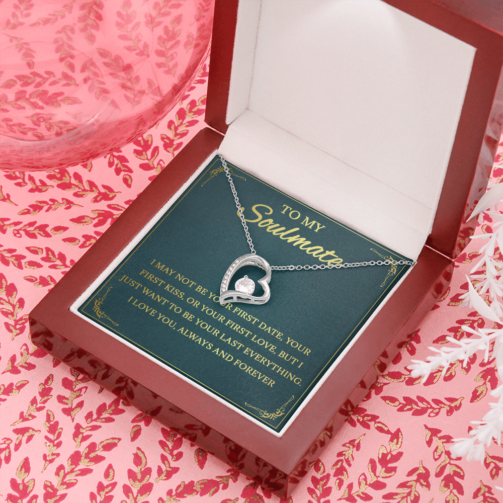 64C Necklace To My Soulmate, Love Gift for Her, Girlfriend Birthday from Husband