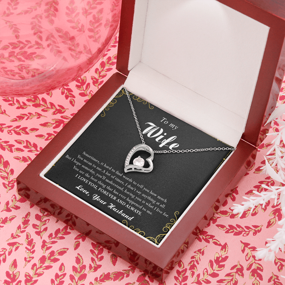 N357C To My Wife Necklace, Gift For Wife, Anniversary Gift For Wife, Necklace For Wife