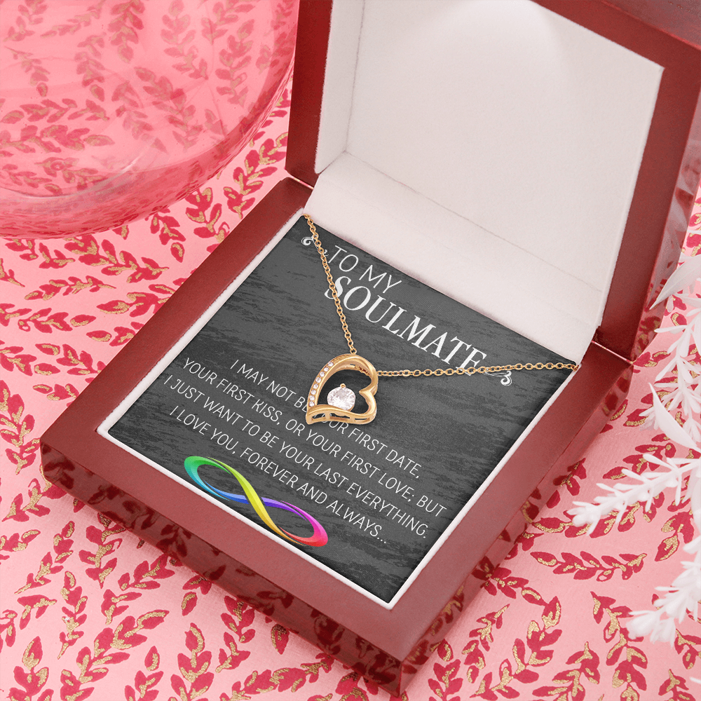69C Necklace To My Soulmate/Girlfriend/Wife, Women Necklace for Her from Husband