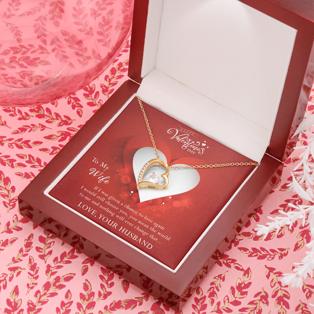 188C Necklace To My Wife, Necklace Perfect Gift for your Wife, I Always Choose You