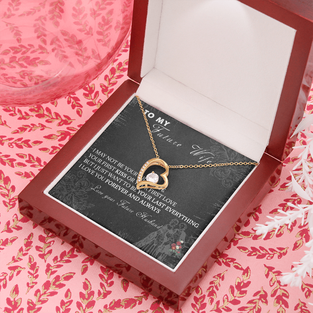 63C Necklace To My Future Wife, Cute Gift for Her, Girlfriend Birthday Gift, Womens