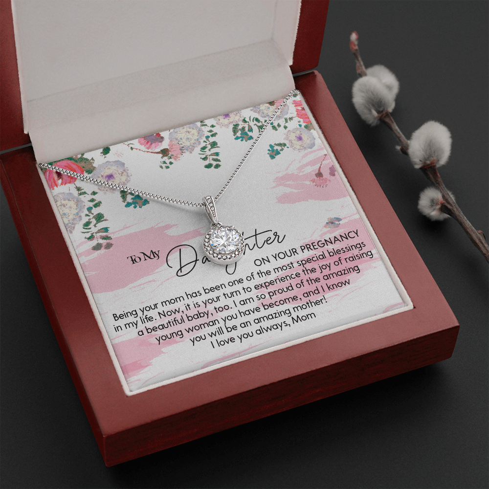 130E Daughter Birthday Gift, Necklace To My Daughter, Gift for Daughter from Mom