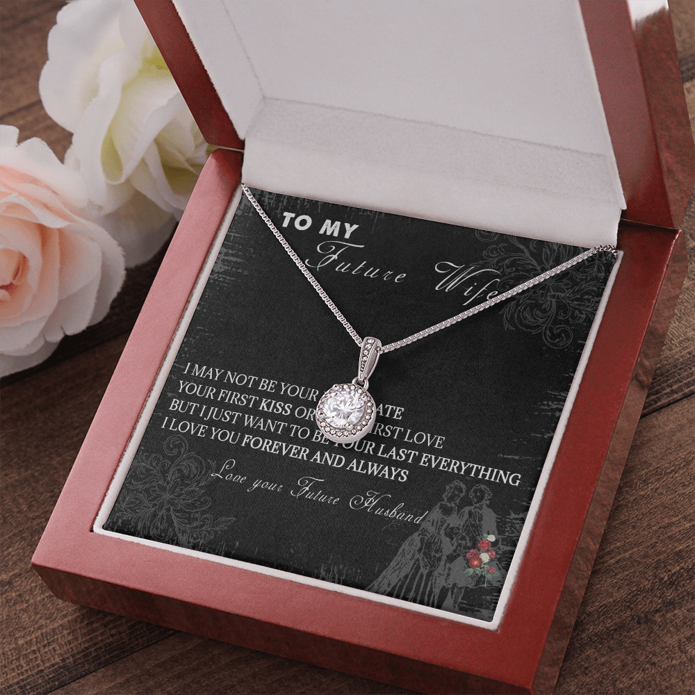 63E Necklace To My Future Wife, Cute Gift for Her, Girlfriend Birthday Gift, Womens