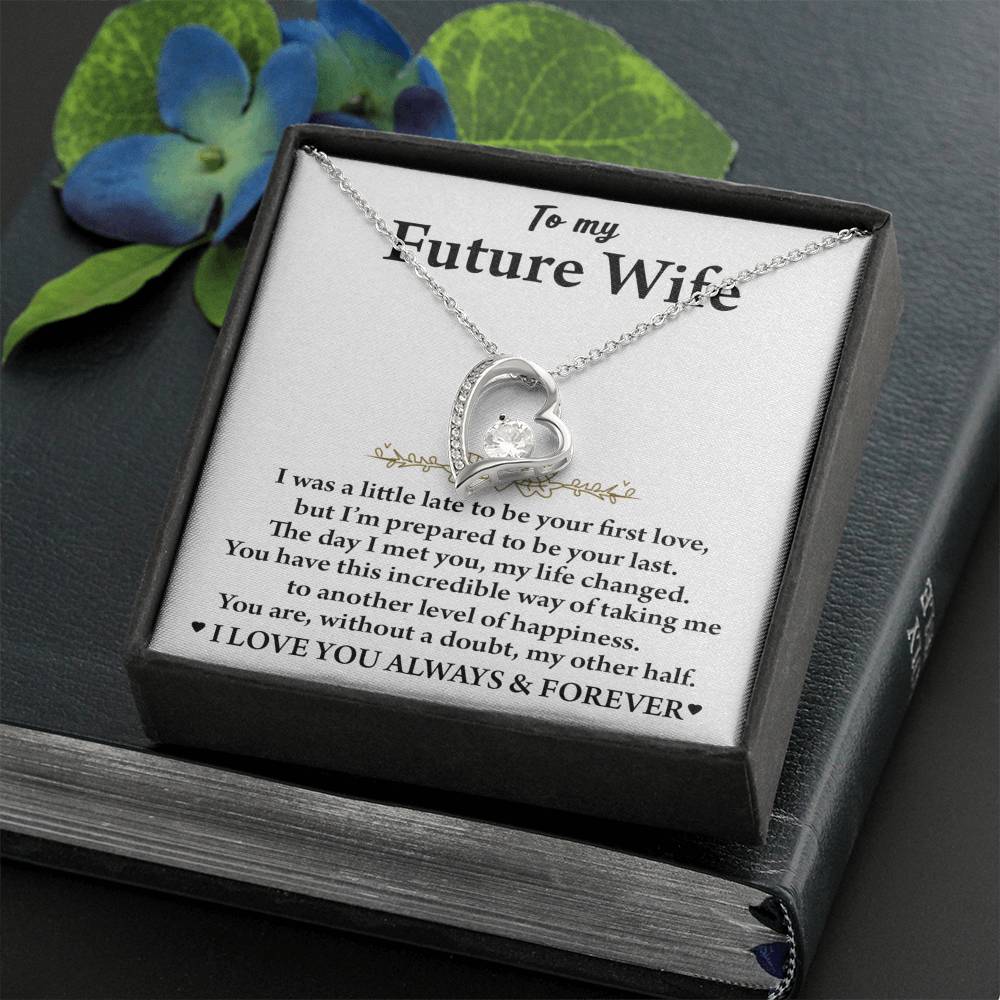 428 To My Future Wife Necklace, Girlfriend Necklace, Anniversary Gift From Husband