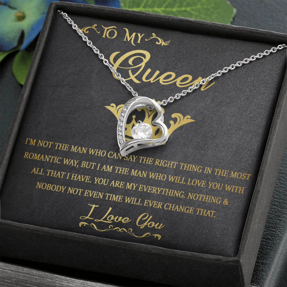 70C Necklace To My Queen, Gift for Daughter/Girlfriend/Wife, Women Necklace for Her