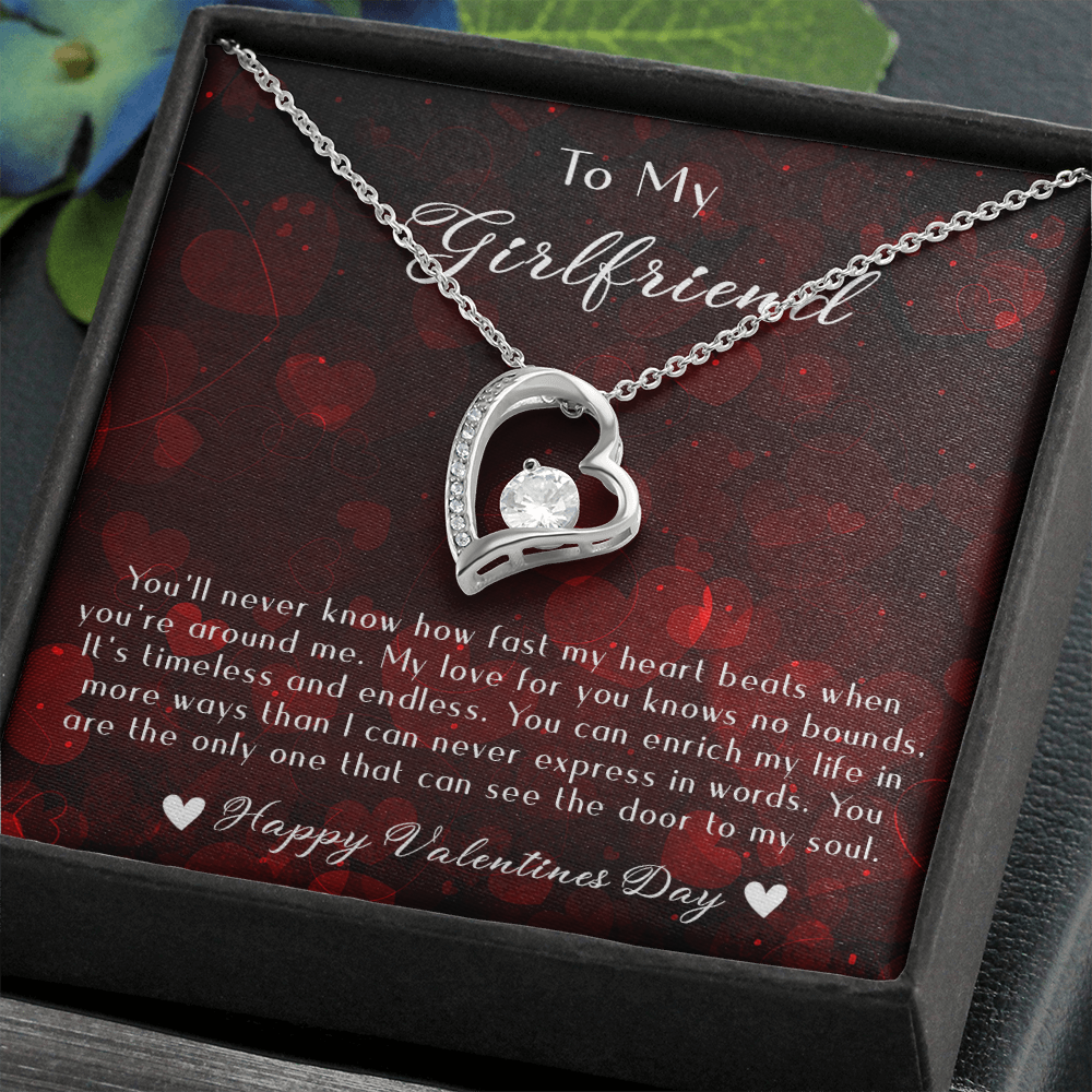 178C Valentine's Day Gift To My Girlfriend, I LOVE YOU Forever & Always, Perfect Gift