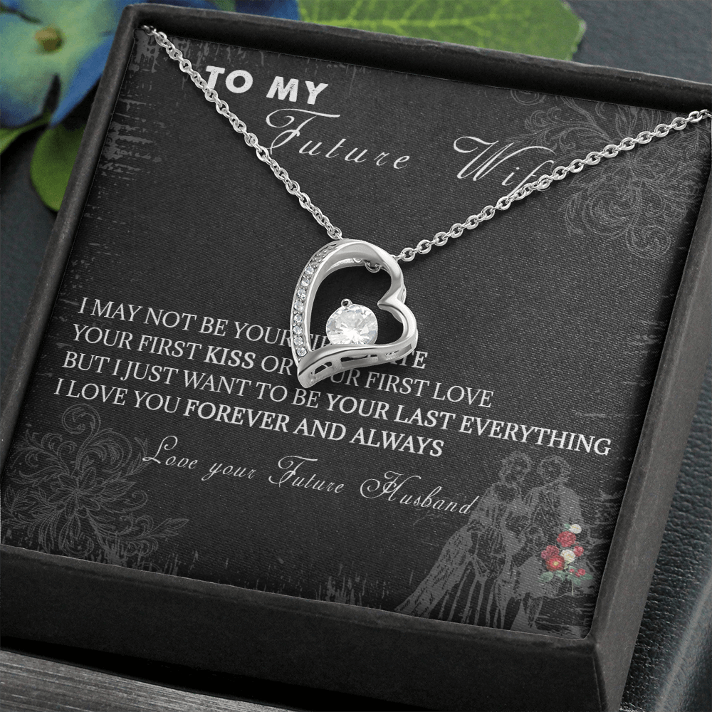 63C Necklace To My Future Wife, Cute Gift for Her, Girlfriend Birthday Gift, Womens