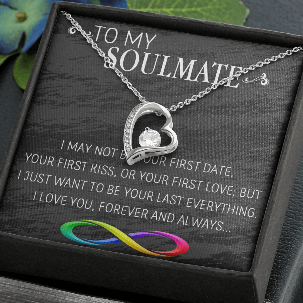69C Necklace To My Soulmate/Girlfriend/Wife, Women Necklace for Her from Husband