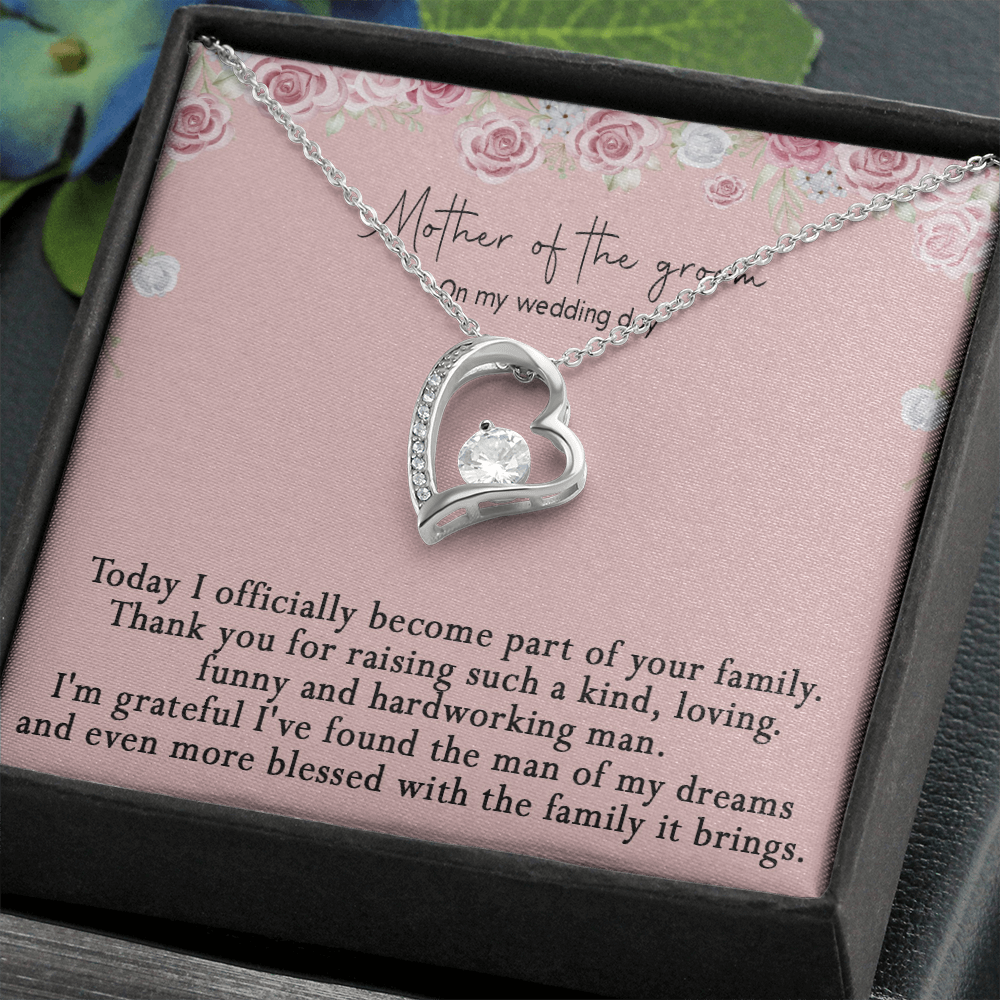 172C Gifts Necklace Love Knot To Mom On My Wedding Day From Son On Wedding Day