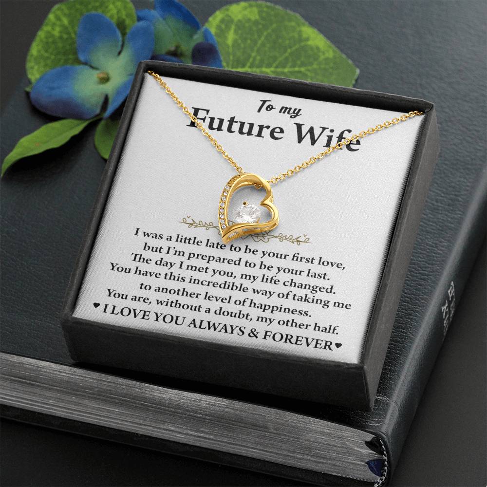428 To My Future Wife Necklace, Girlfriend Necklace, Anniversary Gift From Husband