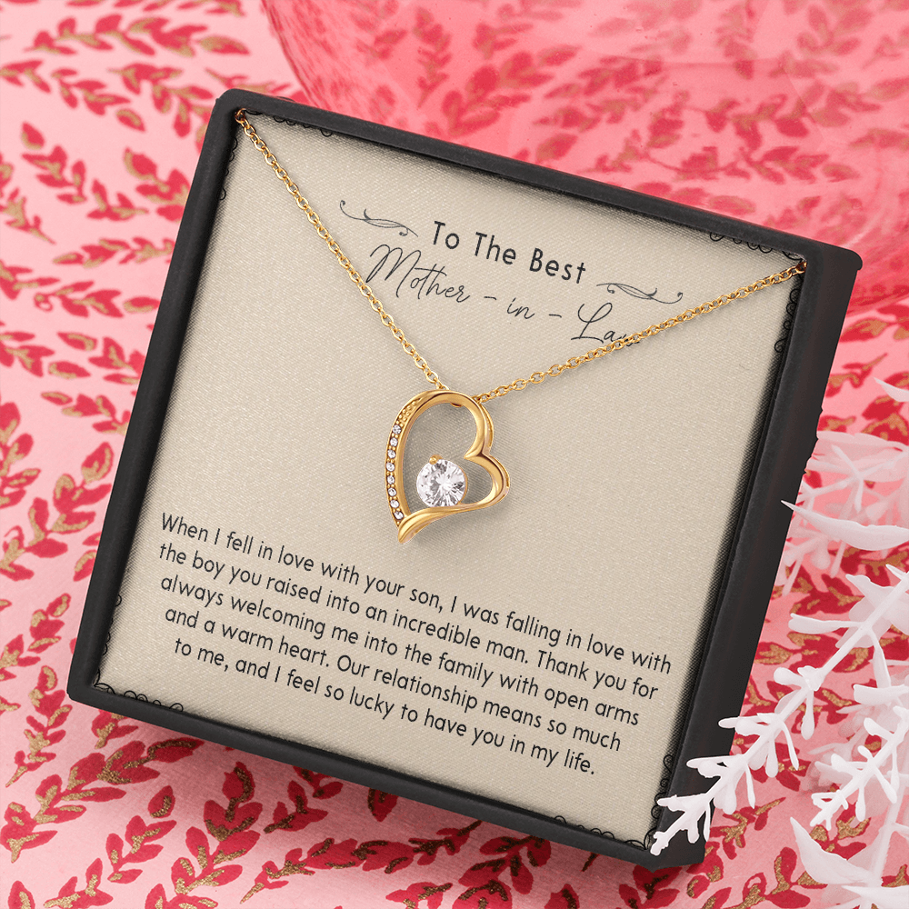 133C Necklace To My Mother In Law, Necklace Gift for Mom, Women, Birthday Gift