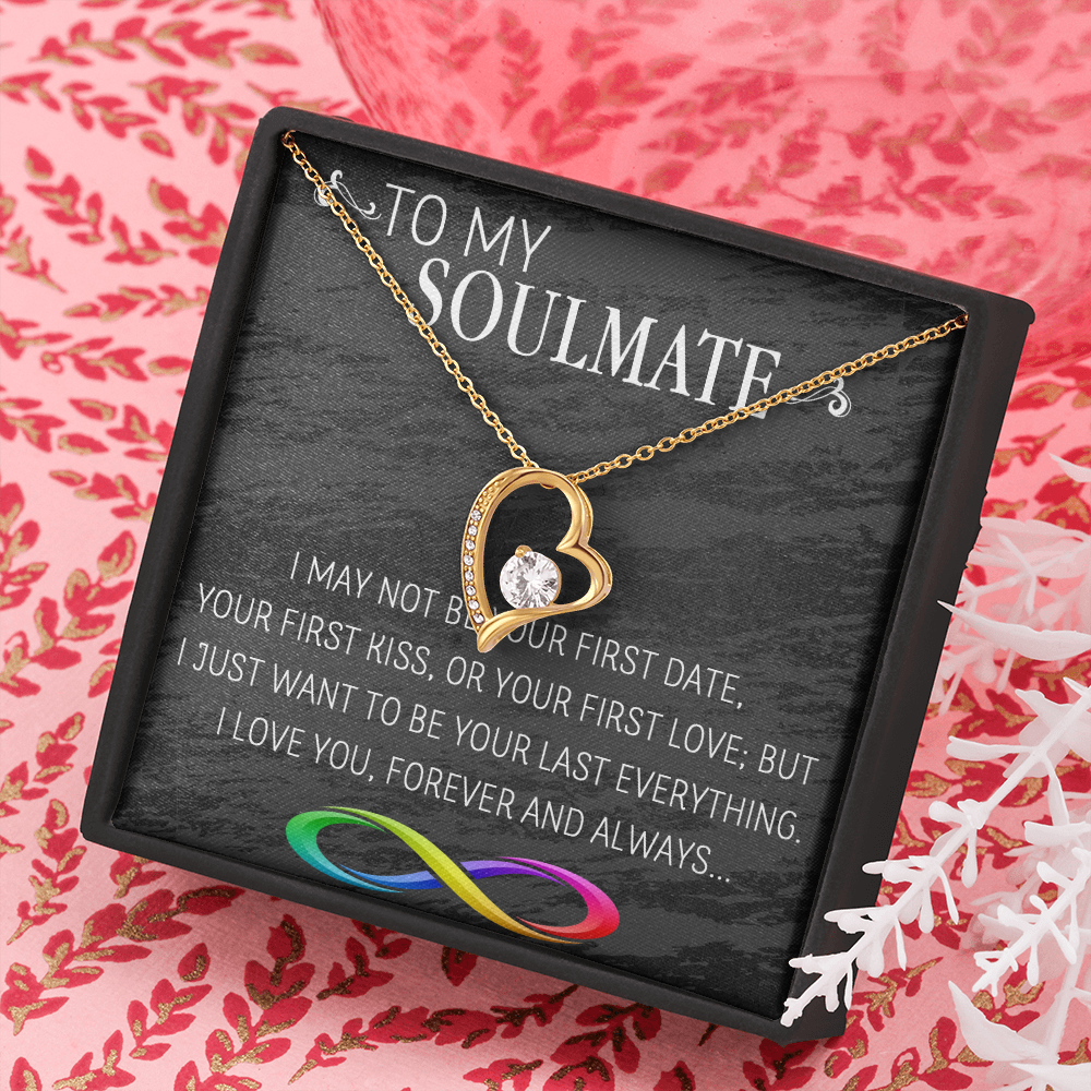 69C Necklace To My Soulmate/Girlfriend/Wife, Women Necklace for Her from Husband