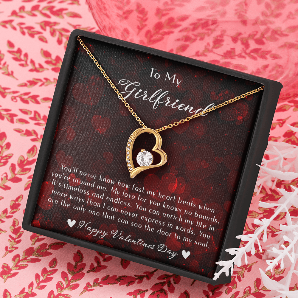 178C Valentine's Day Gift To My Girlfriend, I LOVE YOU Forever & Always, Perfect Gift