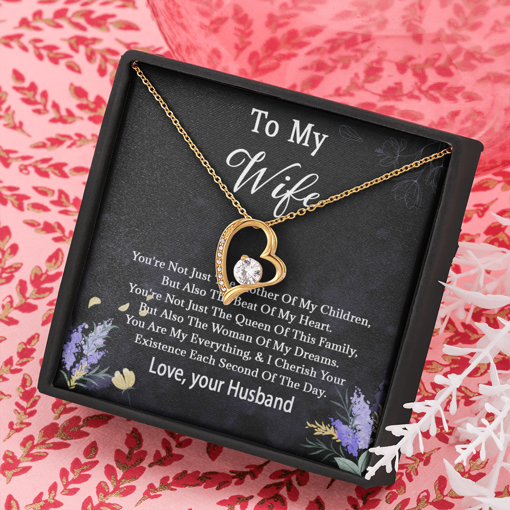 68C Necklace To My Wife, Women Necklace for Her, I LOVE YOU Necklace from Husband