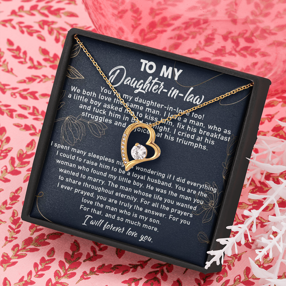 10C To My Daughter-In-Law Necklace, Gift For Daughter In Law, Daughter In Law Gifts