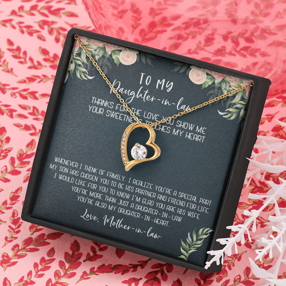 12C Necklace To My Daughter-In-Law, Gift For Daughter In Law from Mother In Law Mom