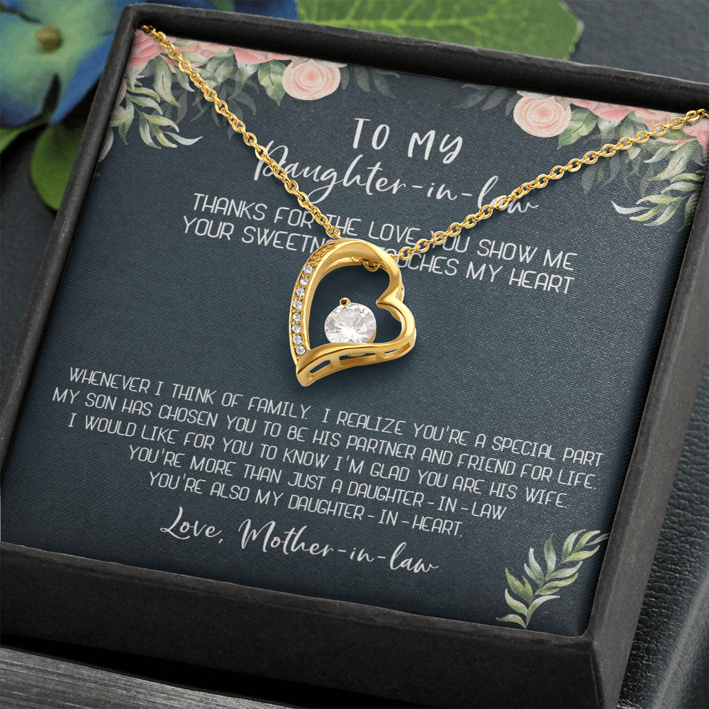 12C Necklace To My Daughter-In-Law, Gift For Daughter In Law from Mother In Law Mom