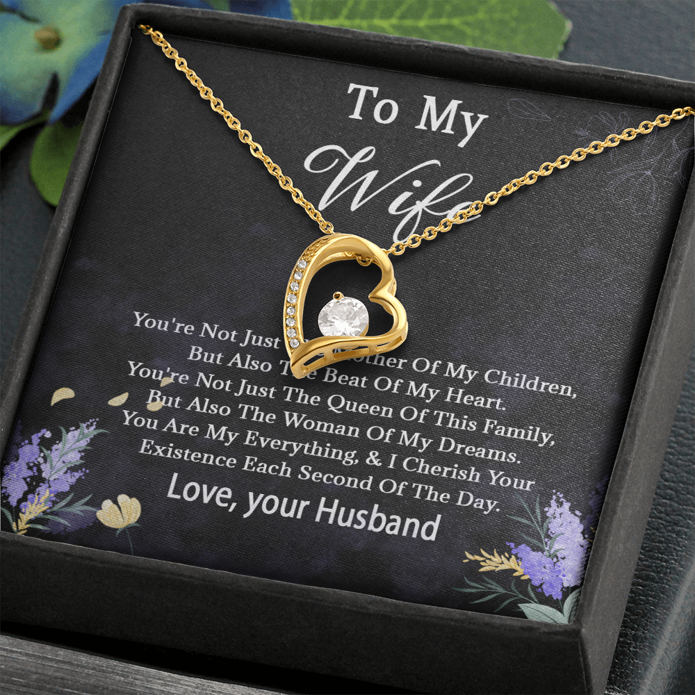 68C Necklace To My Wife, Women Necklace for Her, I LOVE YOU Necklace from Husband