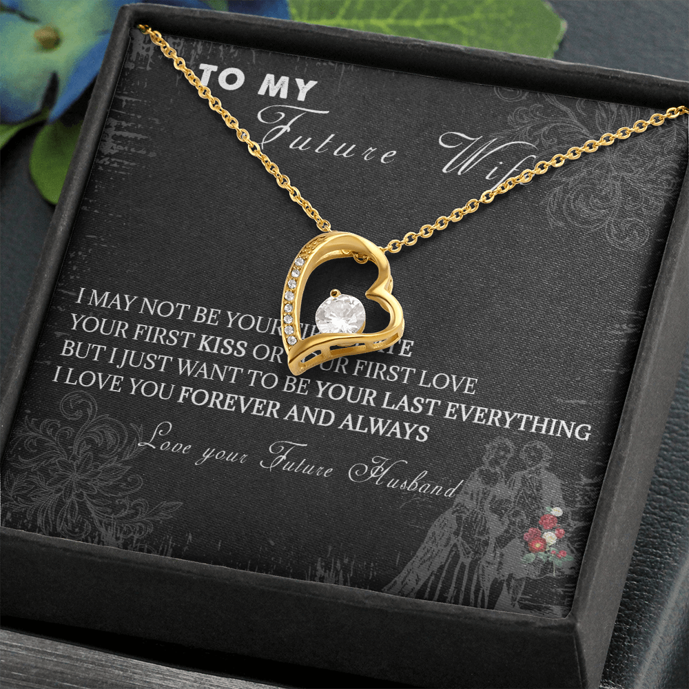 63C Necklace To My Future Wife, Cute Gift for Her, Girlfriend Birthday Gift, Womens