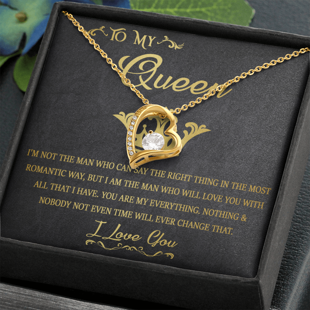 70C Necklace To My Queen, Gift for Daughter/Girlfriend/Wife, Women Necklace for Her