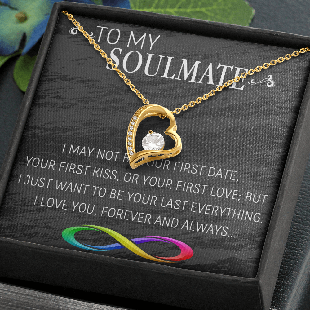 69C Necklace To My Soulmate/Girlfriend/Wife, Women Necklace for Her from Husband