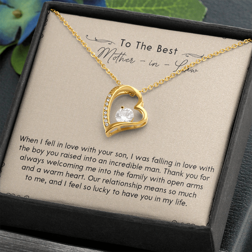 133C Necklace To My Mother In Law, Necklace Gift for Mom, Women, Birthday Gift