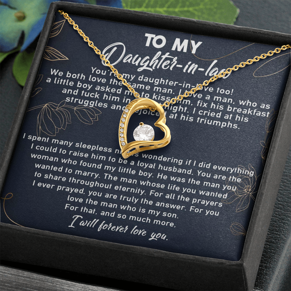 10C To My Daughter-In-Law Necklace, Gift For Daughter In Law, Daughter In Law Gifts