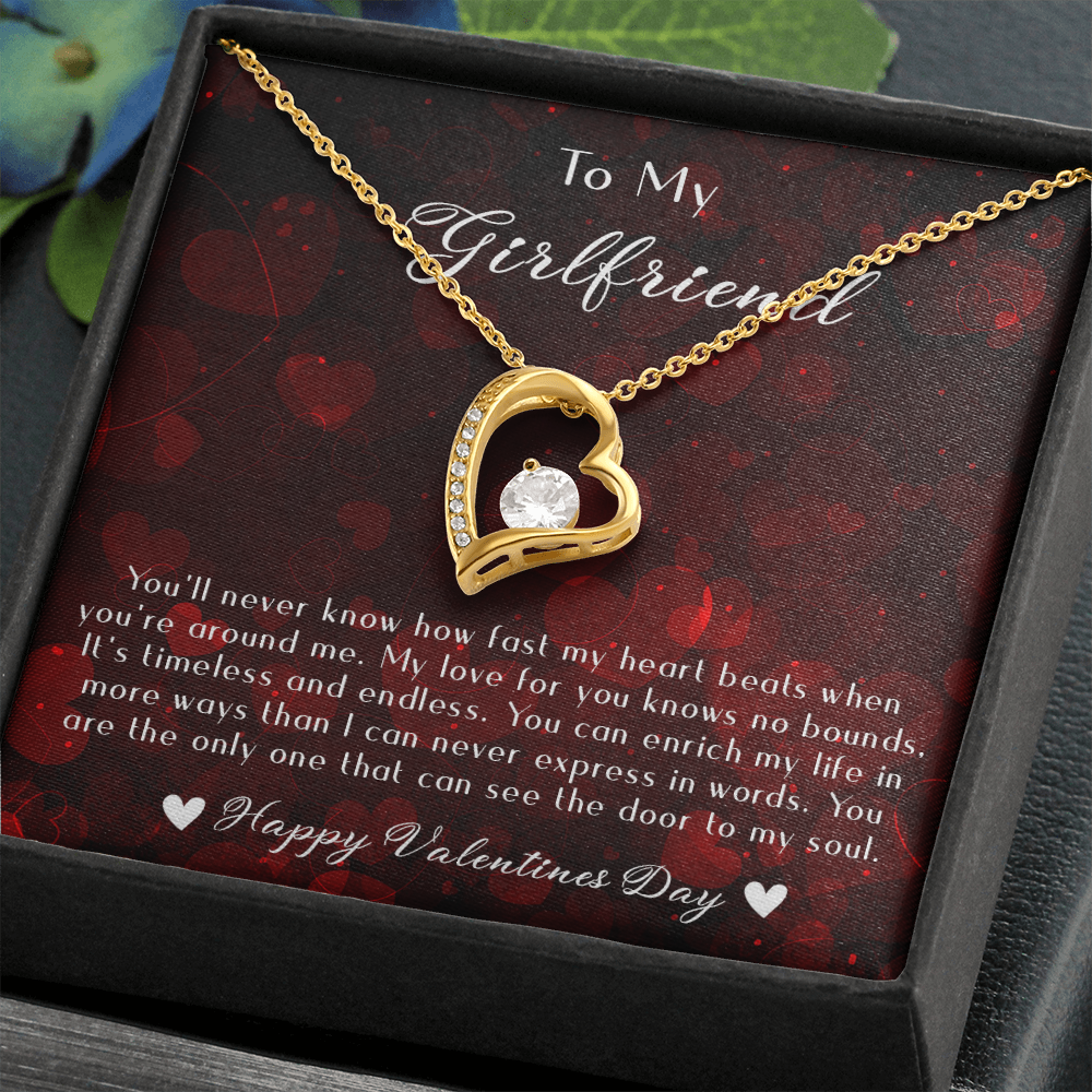 178C Valentine's Day Gift To My Girlfriend, I LOVE YOU Forever & Always, Perfect Gift