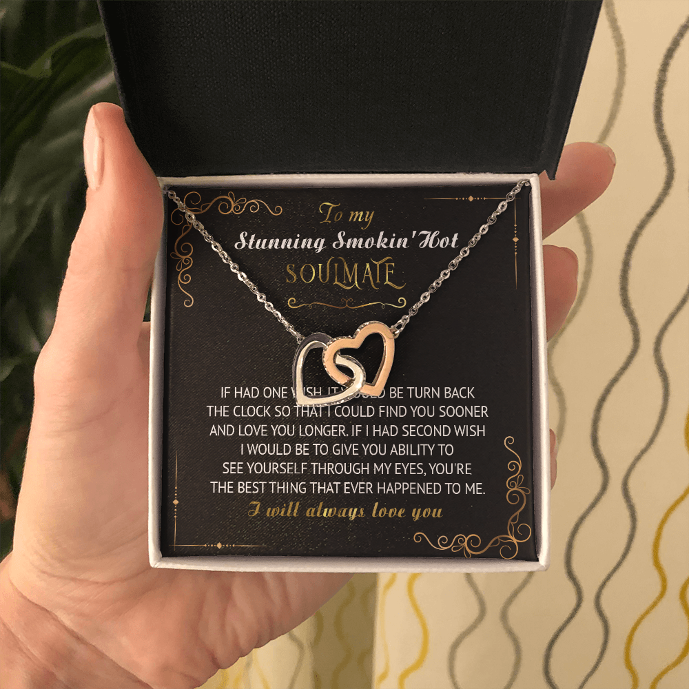 7D To My Stunning Smoking Hot Soulmate Necklace, Gift For Wife, Birthday Gift Ideas