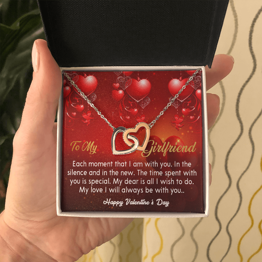 211D Necklace To my Girlfriend, Valentine Gift for Women, Happy Valentine's Day Gift