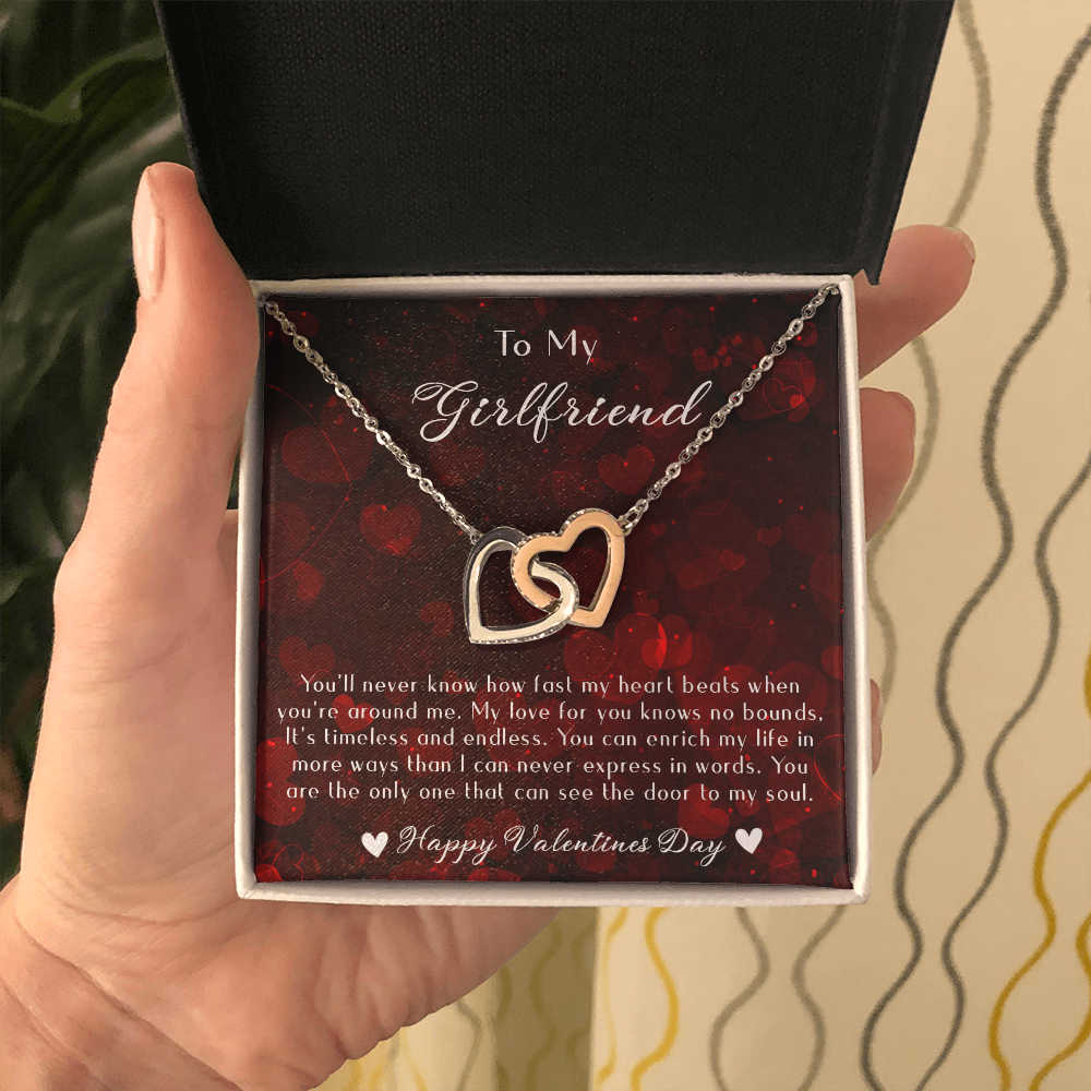 178D Valentine's Day Gift To My Girlfriend, I LOVE YOU Forever & Always, Perfect Gift