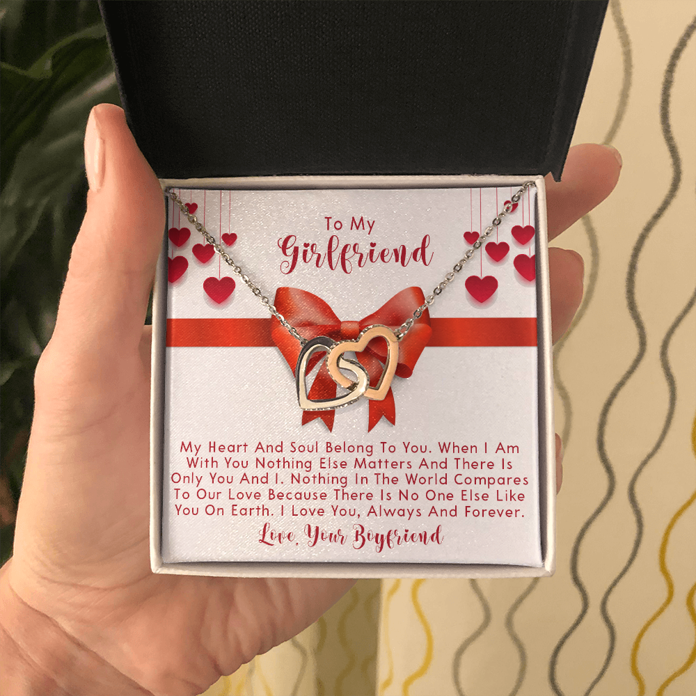 251D Necklace To My Girlfriend, Love Gift for Her From Boyfriend, Couple Necklace