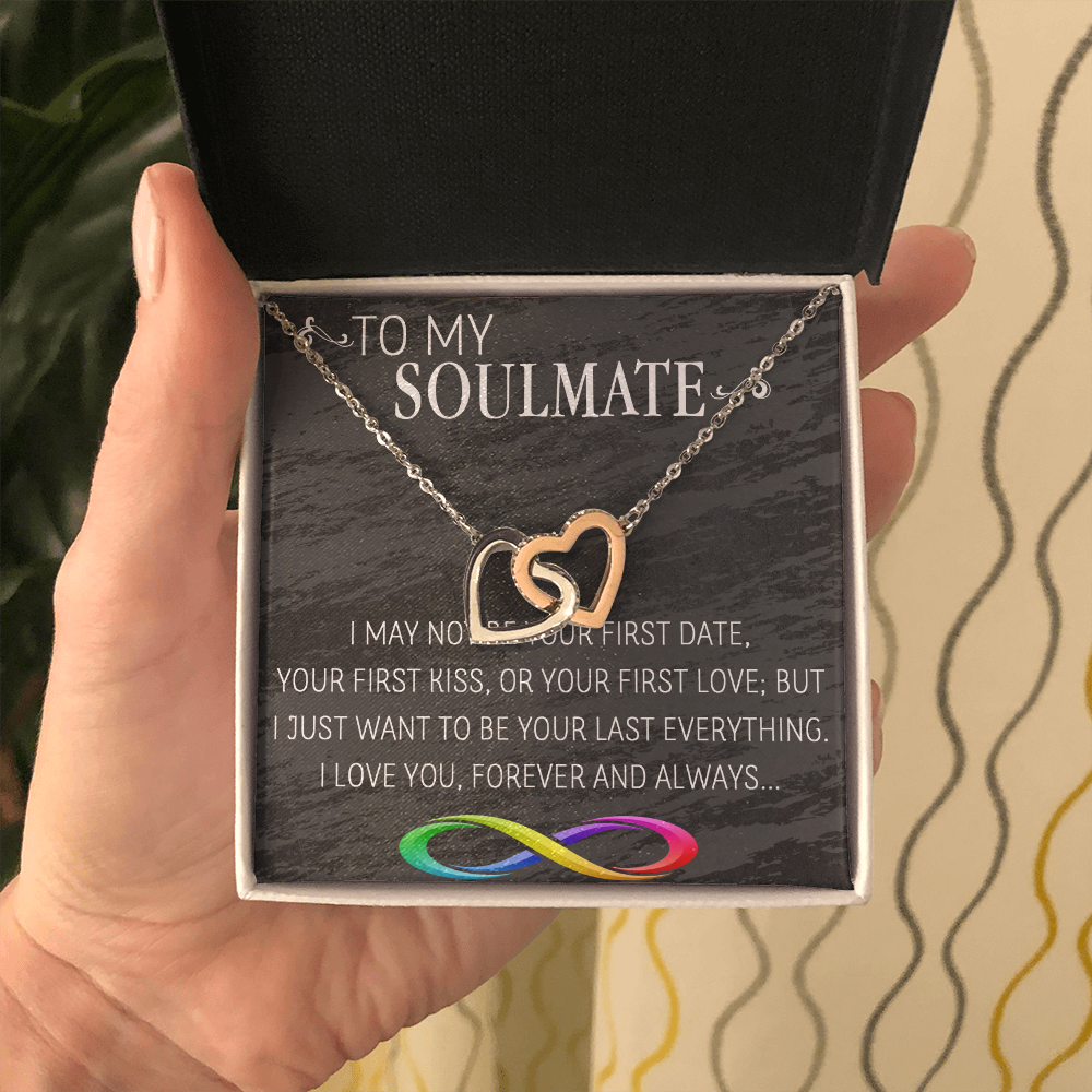 69D Necklace To My Soulmate/Girlfriend/Wife, Women Necklace for Her from Husband
