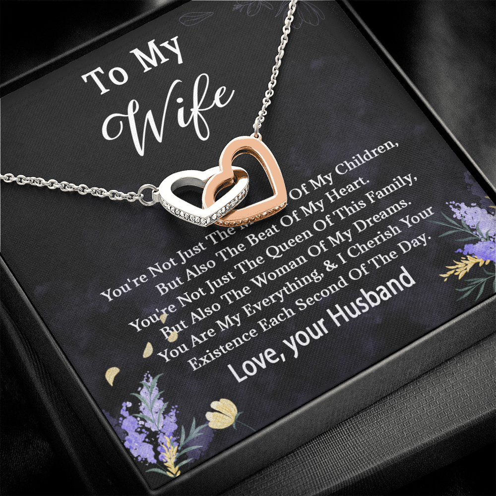 68D Necklace To My Wife, Women Necklace for Her, I LOVE YOU Necklace from Husband