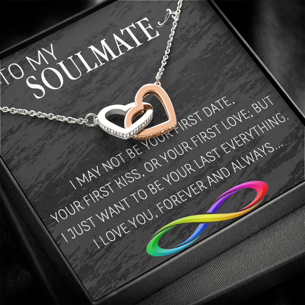 69D Necklace To My Soulmate/Girlfriend/Wife, Women Necklace for Her from Husband