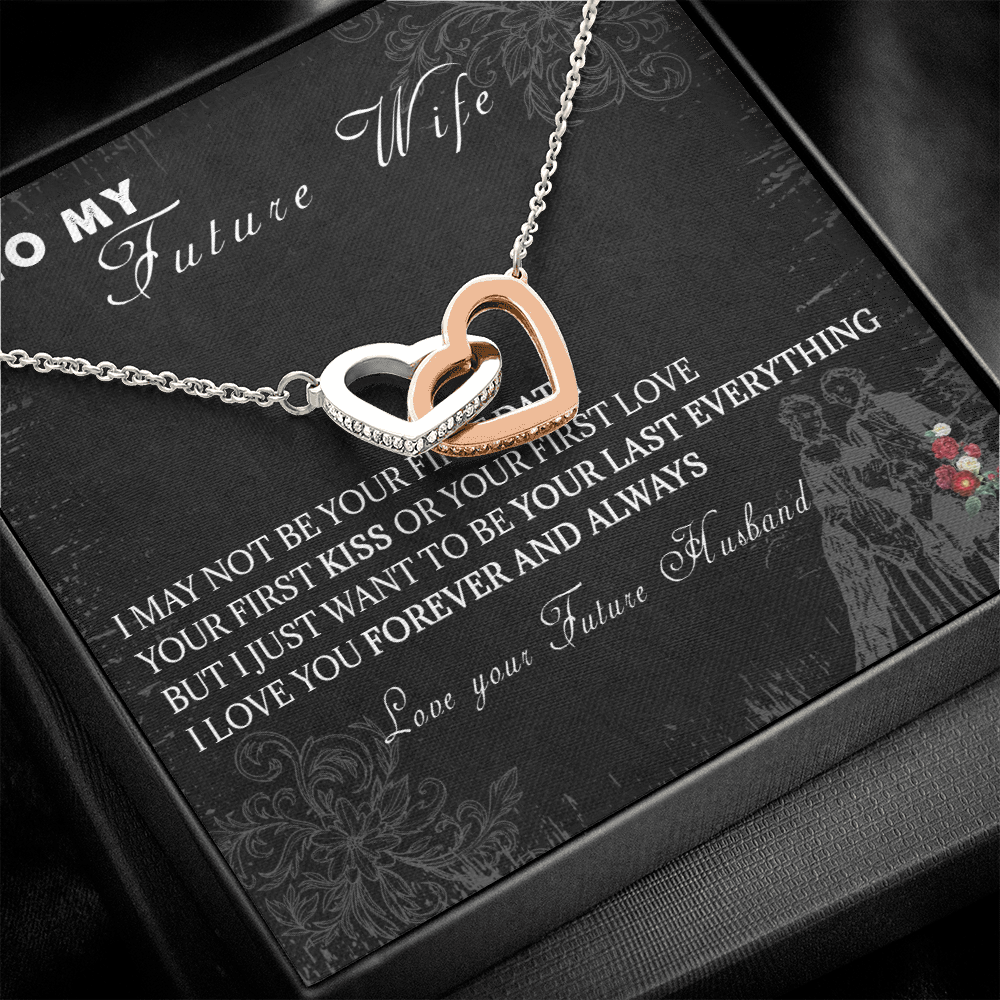 63D Necklace To My Future Wife, Cute Gift for Her, Girlfriend Birthday Gift, Womens