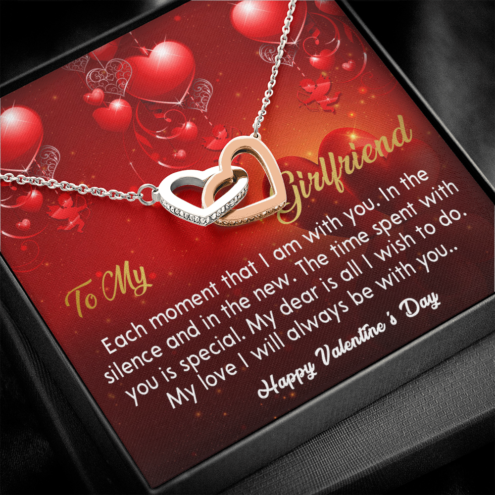 211D Necklace To my Girlfriend, Valentine Gift for Women, Happy Valentine's Day Gift