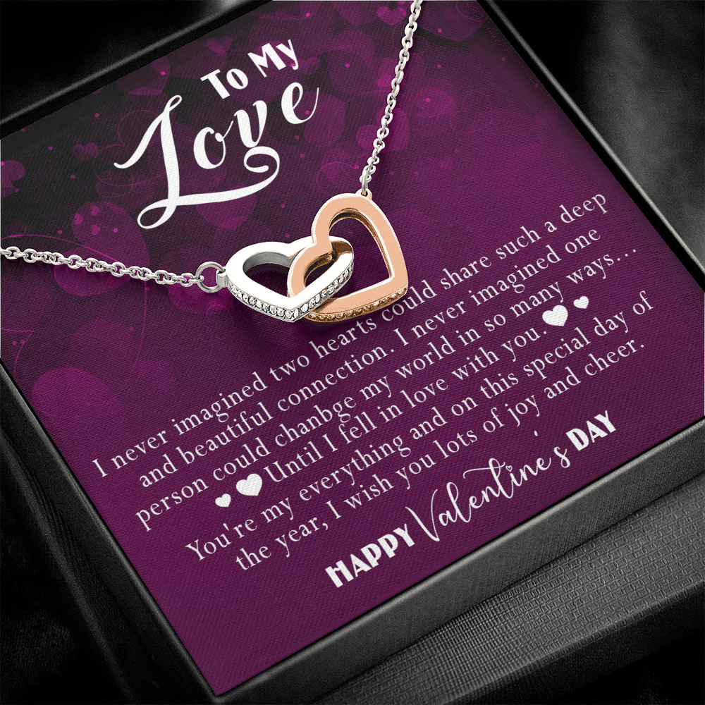 217D Happy Valentine's Day Gift, Necklace for your Love, Wife Gift, Girlfriend Gift