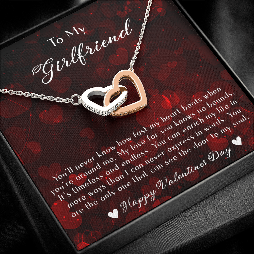 178D Valentine's Day Gift To My Girlfriend, I LOVE YOU Forever & Always, Perfect Gift