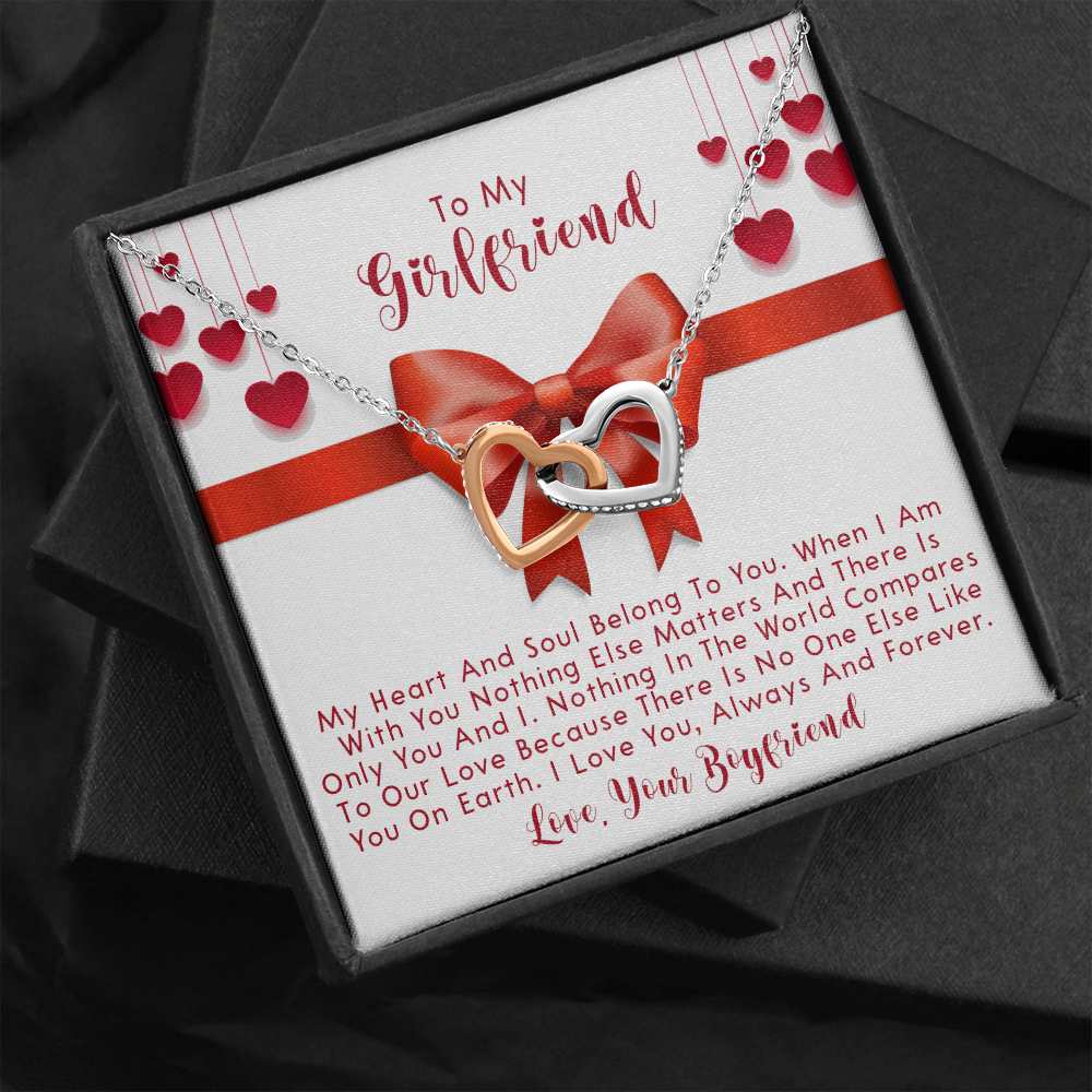 251D Necklace To My Girlfriend, Love Gift for Her From Boyfriend, Couple Necklace