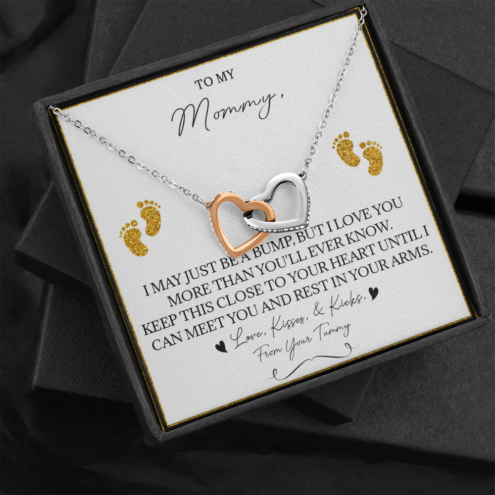 136D Necklace To My Mommy, Gift for New Mom, Perfect Necklace Gift for Wife, Women